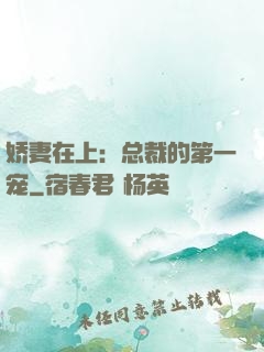 娇妻在上：总裁的第一宠